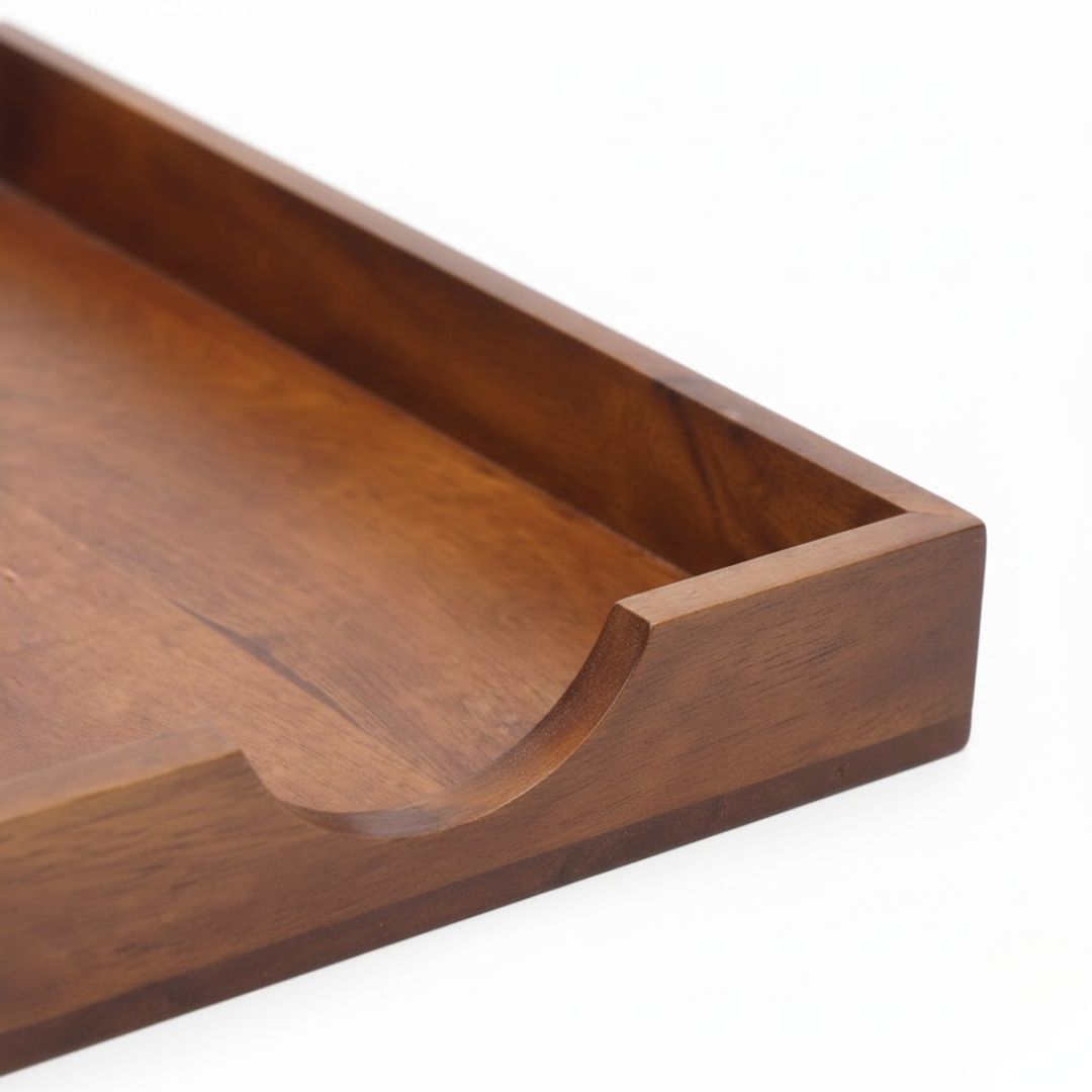 Mango Wood Serving Tray for Elegant Dining 027